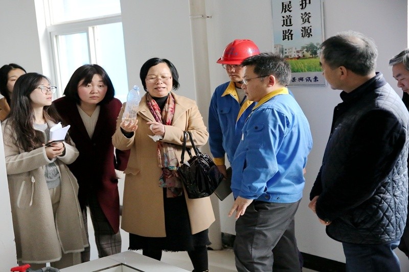 2019年3月8日，时任浙江省水利厅水资源管理处副调研员沈仁英莅临8868体育手机版登录入口调研指导